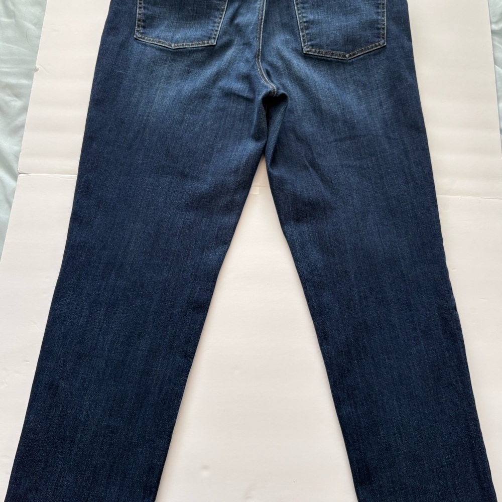 Talbots Women's Straight Leg Jeans - Dark Blue
